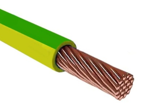 ПуГВ   1 (ПВ-3 1) провод медный желто-зеленый TDM (бухта 500)