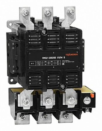 Контактор  100A  110В  2з+ 2р ПМ12 100200 УХЛ4 В 110В  2з+2р  Texenergo