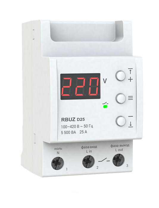 Реле напряжения D25 Rbuz