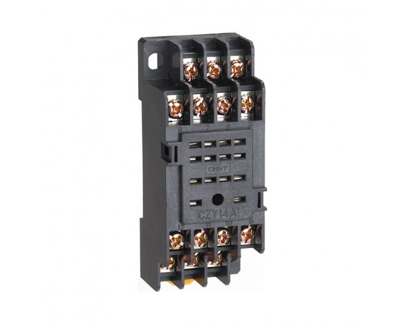 Розетка CZT08B-01 для NJDC-17(D)/2Z 2 конт. 10А (CHINT)