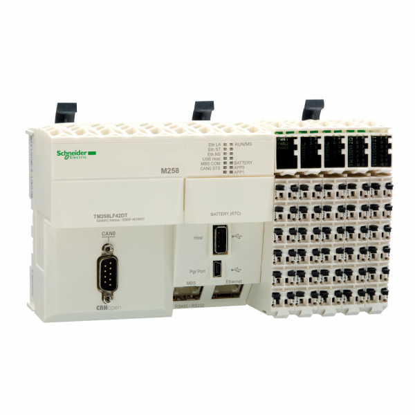 TM258LF42DT M258 ETHERNET/CAN/ПОСЛ. ИНТЕР/42ВХ/ВЫX