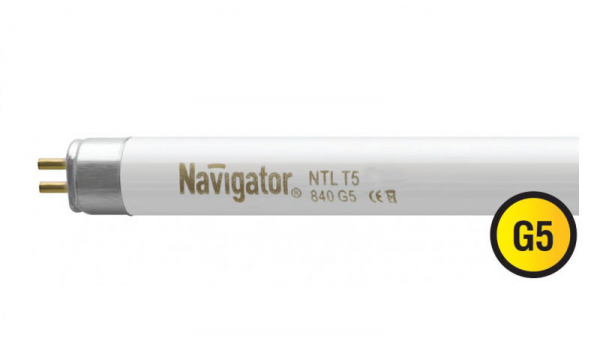 Люминесцентная лампа  Navigator  T5  21Вт  4200К  G5