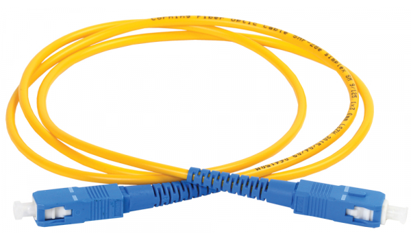 ITK Оптический коммутационный соединительный шнур (патч-корд), для одномодового кабеля (SM), 9/125 (OS2), SC/UPC-SC/UPC, одинарного исполнения (Simplex), LSZH, 1м