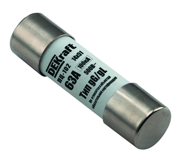 Предохранитель цилиндрический 21377DEK 20A 14x51 ПЦ-102 DEKraft