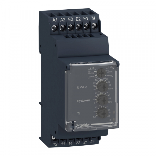 Реле контроля повышения/понижения напряжения  1-100В Schneider Electric RM35UA12MW