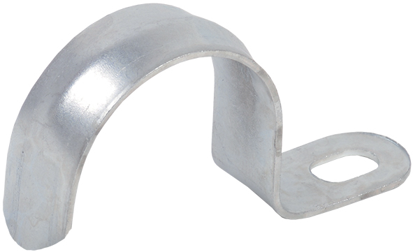 ССкоба металическая 1-лапковая d10-11mm IEK (кратно 100)