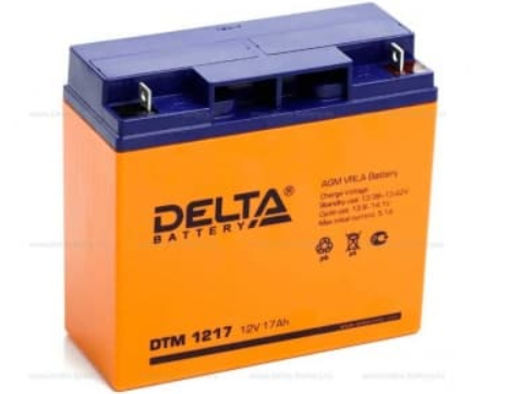 Аккумулятор DELTA DTM1217 12V  17Ah (кратно 1)