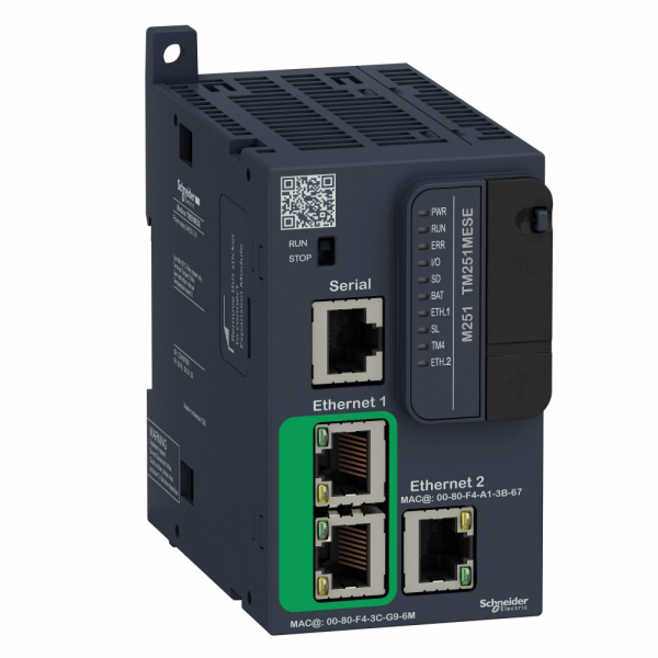 TM251MESE БАЗОВЫЙ БЛОК М251 2 ETHERNET ПОРТА