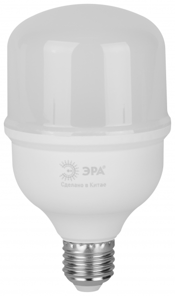 Лампа светодиодная ЭРА GREEN LINE LED POWER T80-40W-840-E27/E40 GL E27/E40 40 Вт колокол яркий белый свет (кратно 1)