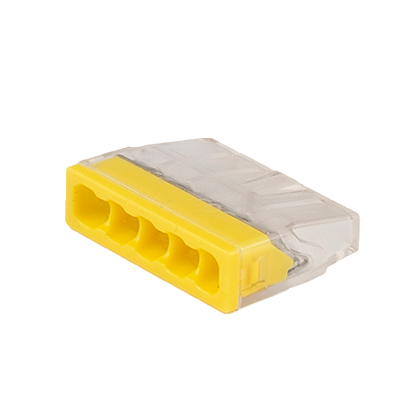 Клемма 5-проводная жесткий провод с пастой 0,5-2,5мм2 2273-245 450V 32A Jazzway (кратно 50)