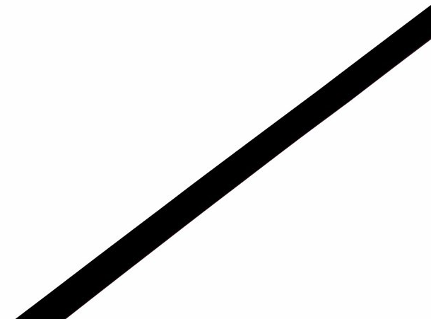 Трубка ТУТнг    4/2 черная 1м REXANT (комплектация Толедо) (кратно 5)