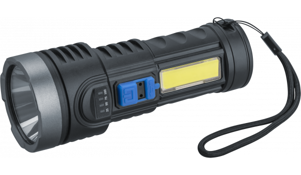 Фонарь Navigator 95 558 NPT-CP28-ACCU пласт. 1LED,1Вт+1СОВ,3Вт, Li-Ion,4В (кратно 1)