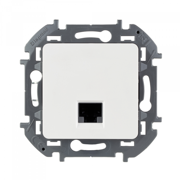 Информационная розетка RJ 45 - категория 5e - UTP - INSPIRIA - белый