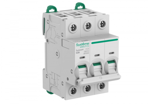 Systeme9 Автоматический выключатель (АВ) C 25A 3P 6kA 400В