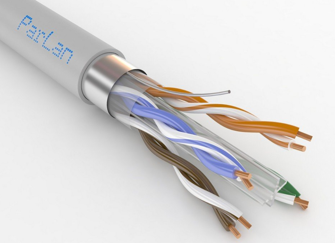 Кабель информационный ParLan F/UTP Cat6 PVC 4х2х0,57 (кратно 305)