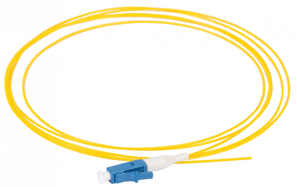 ITK Оптический коммутационный монтажный шнур (Пигтеил), для одномодового кабеля (SM), 9/125 (OS2), LC/UPC, LSZH, 1,5м