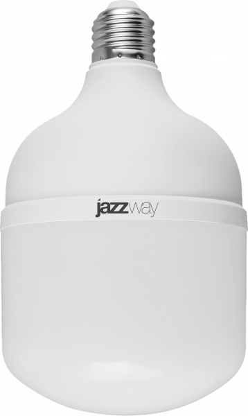 Светодиодная лампа Jazzway PLED-HP-T135  65Вт 6500K 5400Лм E27-E40 переходник