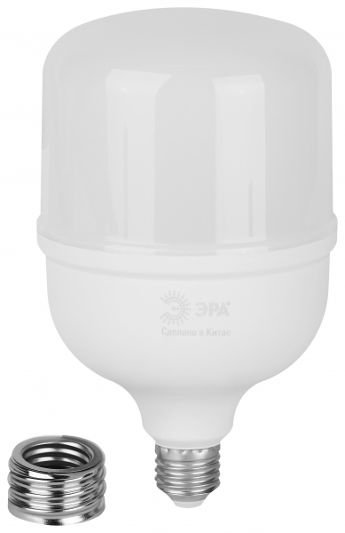 Лампа светодиодная ЭРА GREEN LINE LED POWER T120-80W-840-E27/E40 GL Е27/Е40 80 Вт колокол яркий белый свет (кратно 1)