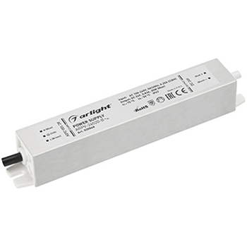 Arlight Драйвер 24V 20Вт IP67 162x25x27 ARPV-24020-B (24V, 0.8A, 20W) (ARL, IP67 Металл, 3 года)