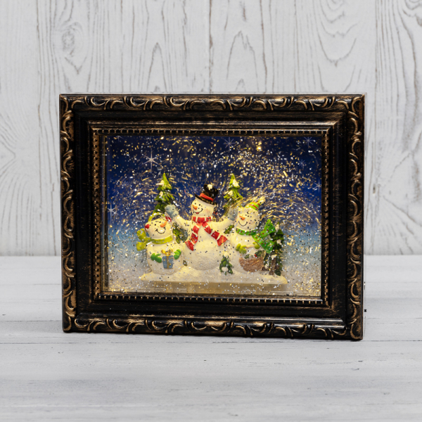 Декоративный светильник «Картина» с эффектом снегопада NEON-NIGHT 501-163