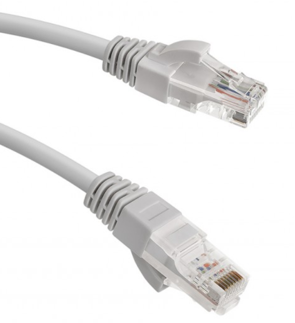 Патч-корд U/UTP, категория 5е, 2xRJ45, неэкранированный, серый, LSZH, 2м WRLine