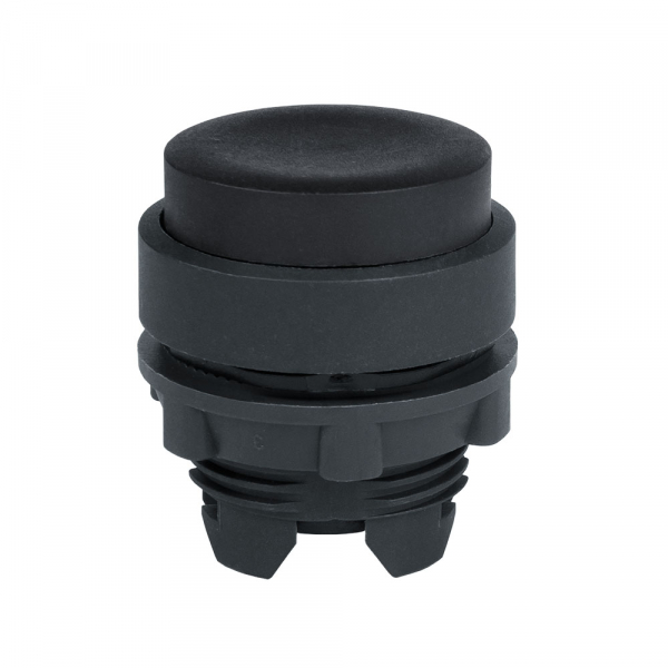 Головка кнопки OptiSignal D22 A5-PJ-2 с выступ толк черная пластик ZB5AL2 (кратно 1)