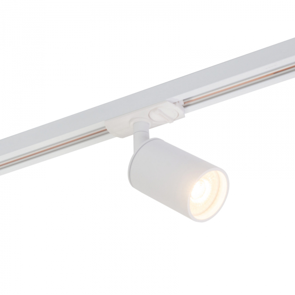 DK6201-WH Трековый светильник IP 20, 50 Вт, GU 5,3, белый, алюминий