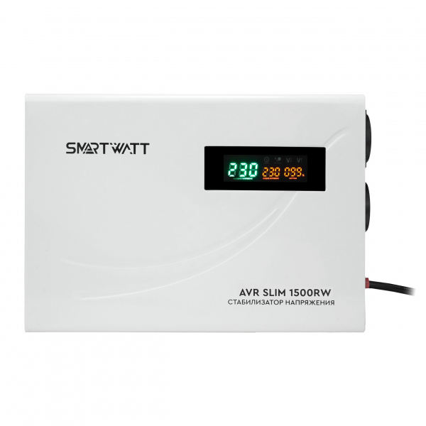 Настенный стабилизатор напряжения SMARTWATT AVR SLIM 2000RW