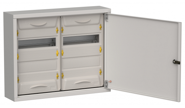 Щит ЩРН  48  460х570х140 (2х24)  IP31 сер TITAN 5 IEK (кратно 1)