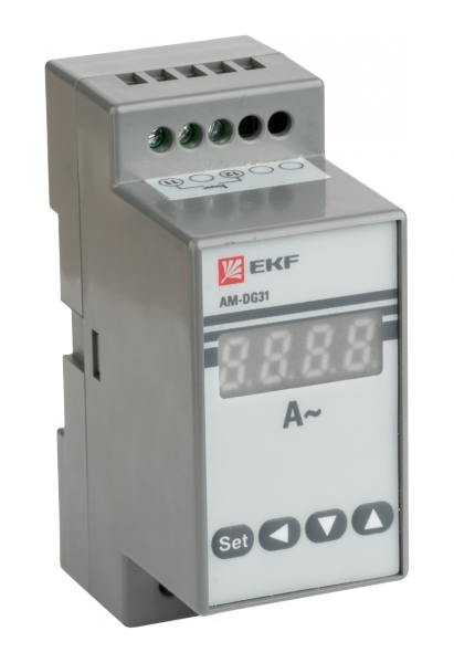 Амперметр AD-G31 цифровой на DIN однофазный EKF PROxima