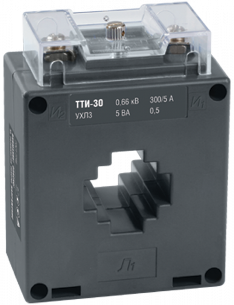 Трансформатор тока  IEK  ТТИ-30  250/5  5ВА  класс точности 0,5S