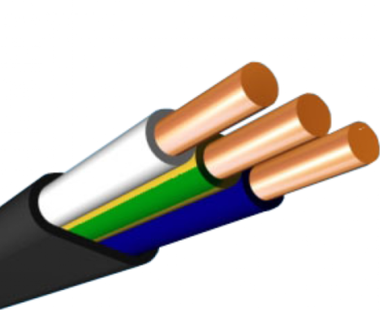 ВВГнг(А)-FR LS 3х1,5-0,66 (ож) плоский кабель Кабэкс