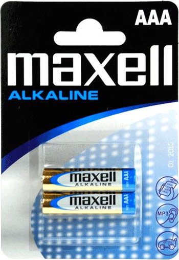 Батарейка AAA MAXELL LR03 BP2 (кратно 2)