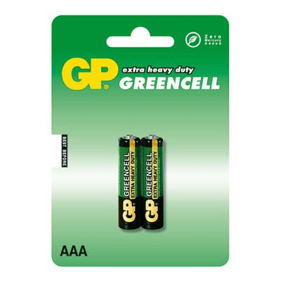 Батарейка AAA GP 24G /R03G BP2 (кратно 2)