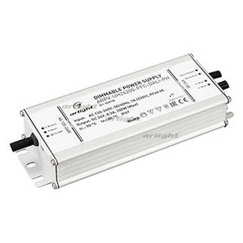 Arlight Драйвер 24V 200Вт IP67 201х68х39 ARPV-UH24200-PFC-DALI-PH (24V, 8.3A, 200W)