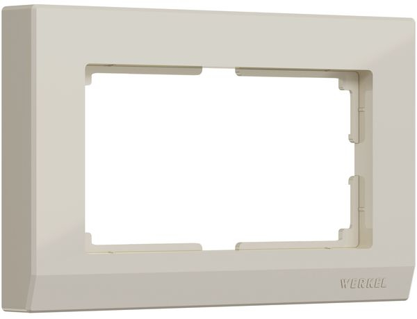 Werkel WL04-Frame-01-DBL-ivory/ Рамка для двойной розетки (слоновая кость) a046850