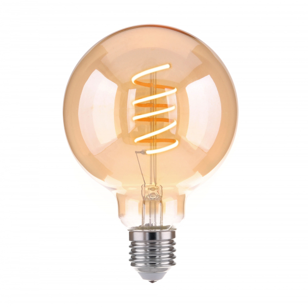 Светодиодная лампа Elektrostandard Classic FD 8Вт 3300K E27 G95 спираль тонированный BLE2709