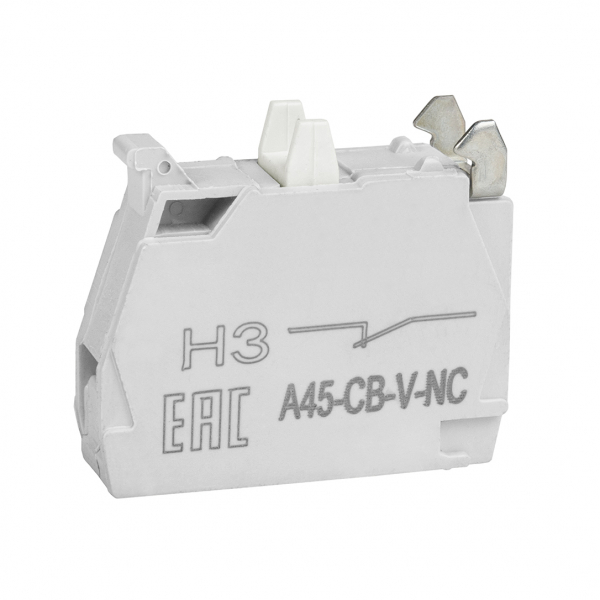 Контактный блок OptiSignal D22 A45-CB-V-NC 1НЗ винтовой зажим ZBE102 (кратно 1)