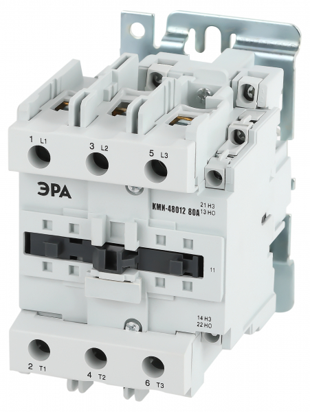 Контактор   80A  230В  1НЗ+1НО ЭРА PRO KKM41-080-230-11-E КМИ-48012 80А 230В/АС3 1НО;1НЗ