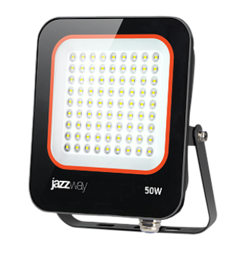 Прожектор светодиодный Jazzway  50Вт  6500К 4500лМ  IP65 80град  183х205х32