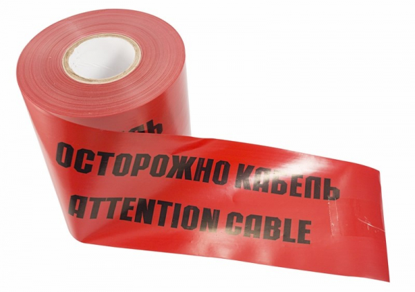 Лента сигнальная 150*100 "Осторожно кабель"  ЛСЭ 150 Rexant 19-3015