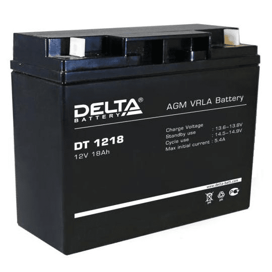 Аккумулятор DELTA DT 1218