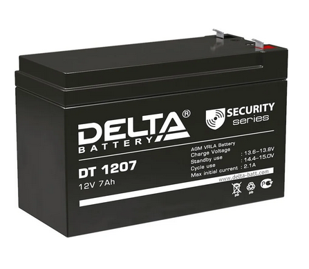 Аккумулятор DELTA DT 1207 (кратно1) (кратно 1)