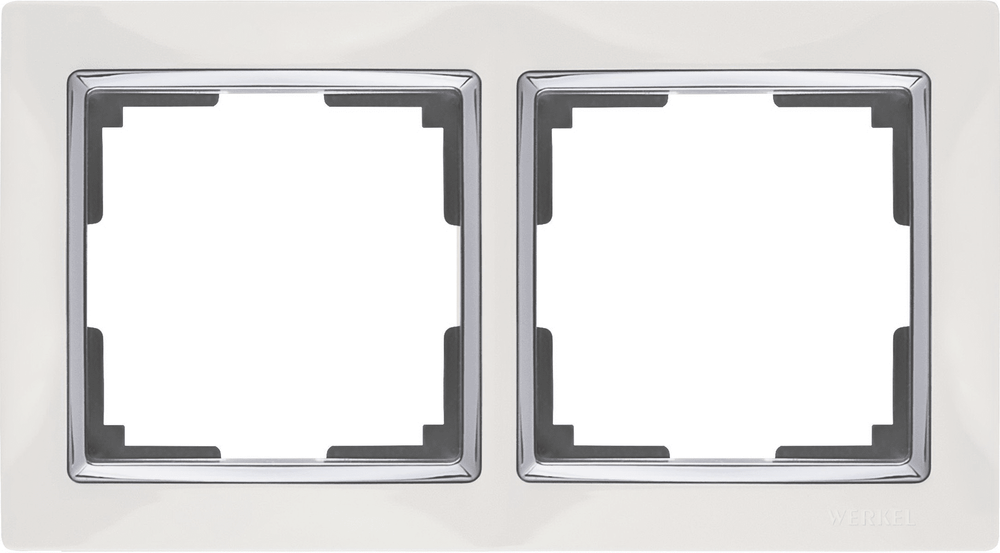 Werkel  Snabb Basic Белый Рамка 2-местная WL03-Frame-02 a036626