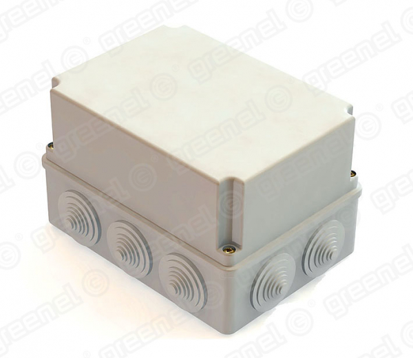Коробка распаячная ОП 190х140х120 IP55 10 вводов Greenel  GE41246