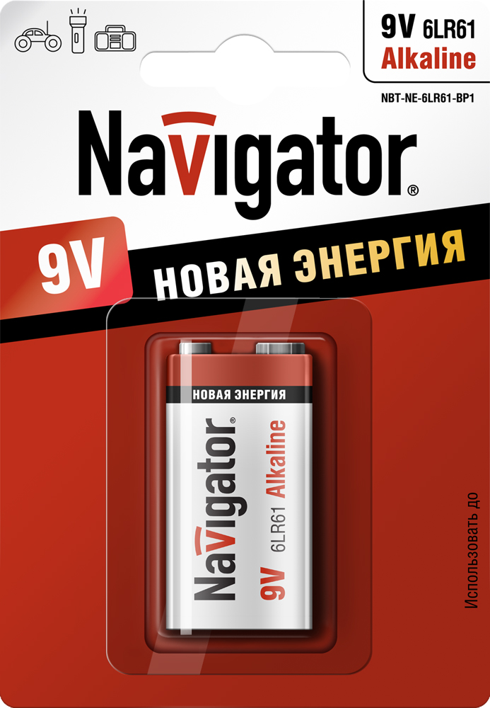 Элемент питания Navigator NBT-NE-6LR61-BP1 94 756