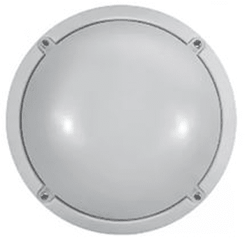 Светильник светодиодный ОНЛАЙТ 71 623 OBL-R1-12-4K-WH-IP65-LED-SNRV 900Лм, оптико-аккустический  датчик, белый
