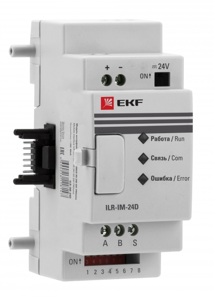 Модуль интерфейсный MODBUS RS 24В PRO-Relay  EKF  PROxima