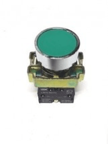 Кнопка управления IEK LAY5-BA31  б/подсветки зеленая 1з