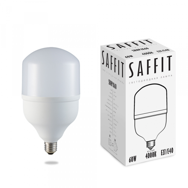 Светодиодная лампа  SBHP1060 E27-E40 60W 4000K SAFFIT
